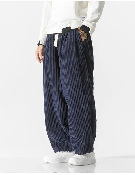 Baggy-Pants-Drawstring-Loose-Fit-Corduroy-Pants-Mens-Pants-Men-Trousers-Chaps-London-Navy-Blue-M-Chaps-London-4_600x600.jpg