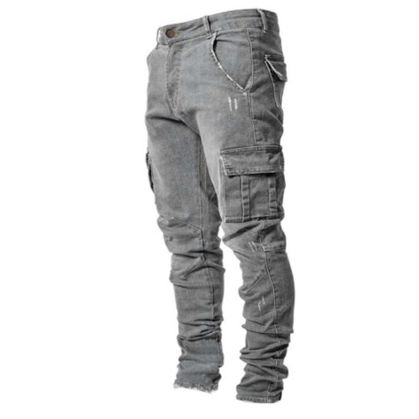 Cargo Jeans - Rugged - Regular Fit - Cargo Pants - Men's Jeans