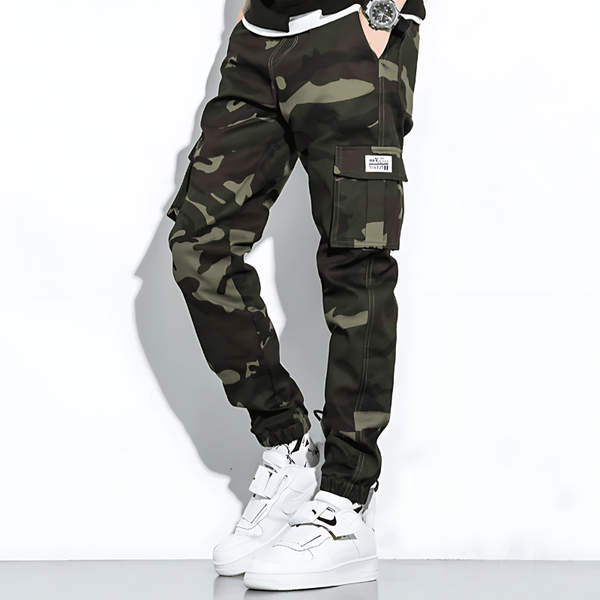 Cargo Joggers | Camouflage | Slim Fit | Cargo Pants | Men's Pants 