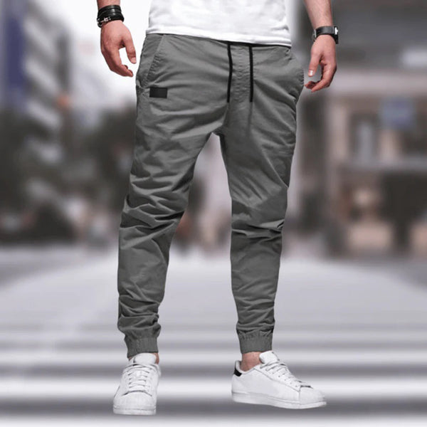 Cargo Joggers - Men's Drawstring Leisure Trousers
