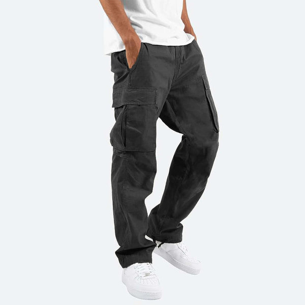Cargo Trousers - Men's Straight Leg Joggers