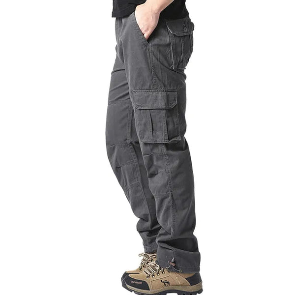 Cargo Trousers - Men's Straight Leg with Pockets