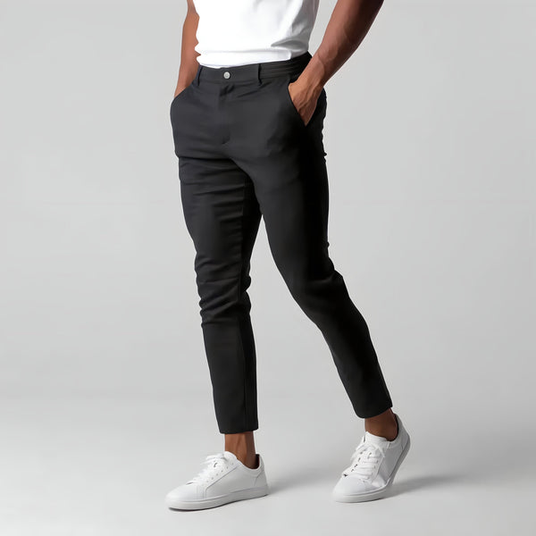 Chino Pants | Elastic Waist | Stretchy | Skinny Chinos | Mens Chinos
