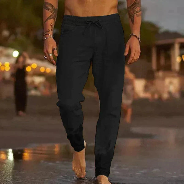 Linen-Pants-Drawstring-Elastic-Waist-Casual-Pants-Mens-Pants-Mens-Trousers-Chaps-London-Black-S-Chaps-London-2_600x600.jpg