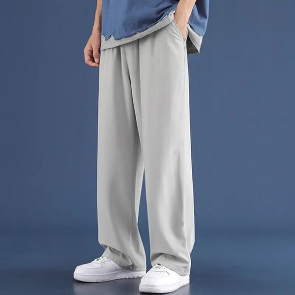 Men's Pants | Casual | Loose Fit | Straight Leg Pants | Wide Leg Joggers