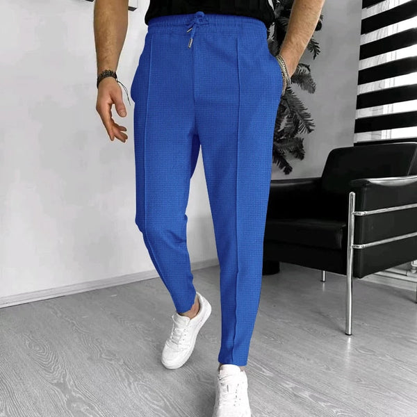 Men's Trousers - Elastic Waist - Drawstring - Casual Pants - Stylish Joggers