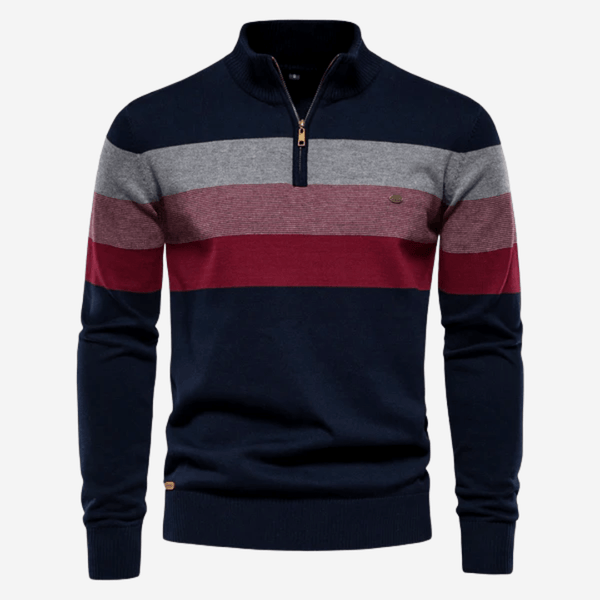 Quarter-Zip-Jumper-Mens-Striped-Knitted-Pullover-Strickwaren-Chaps-London-Navy-Blue-S-Chaps-London-3_600x600.png