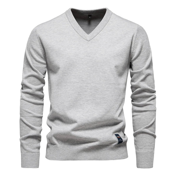 V-Neck-Jumper-Long-Sleeve-Knitted-Mens-Jumper-Trui-man-Chaps-London-Light-Gray-S-Chaps-London-3_600x600.jpg