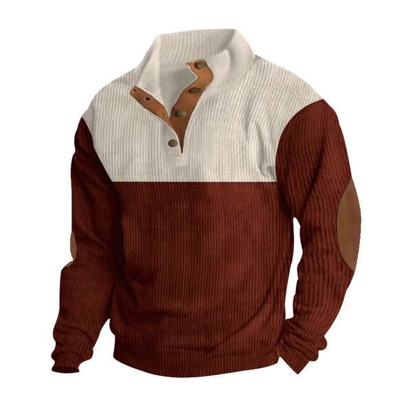Winter-Jumper-Mens-Elbow-Patches-Button-Neck-Pullover-Mens-Pullover-Sweater-Chaps-London-Red-S-Chaps-London-3_600x600.jpg