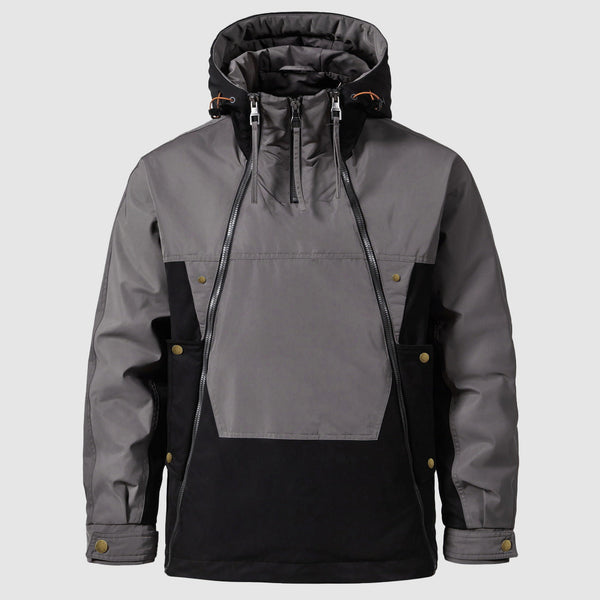 Men's Anorak | Hooded | Waterproof | Colour Block
