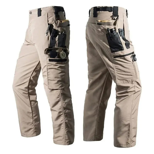 Men's Ripstop Trousers | Tactical | Water-Repellent | Multi-Pocket