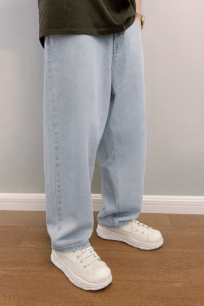 Men's Baggy Jeans | Loose Fit | Wide Leg | Stonewash