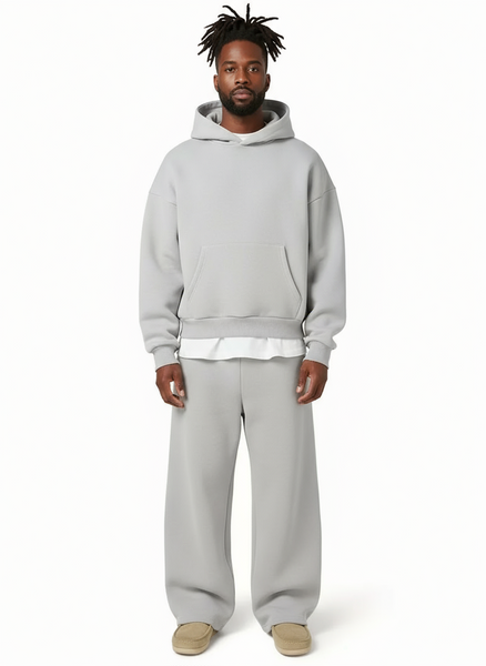 Men's Tracksuit | Hoodie and Straight-Leg Joggers | Oversized | Two-Piece